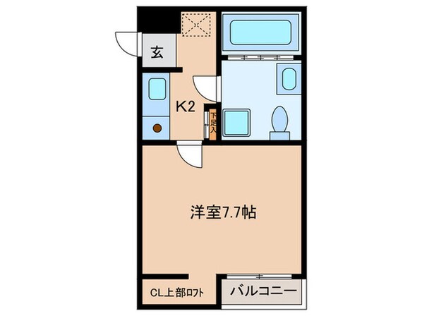 インフィニティ今池の物件間取画像